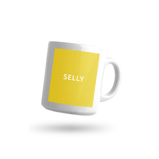 Yellow Branded Cup